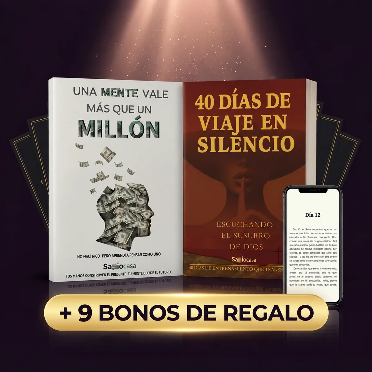 Combo de dos libros y nueve bonos